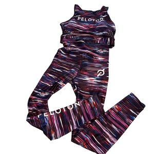 NWT Peloton x WITH Melody High Neck Bra and High Waisted Leggings Small